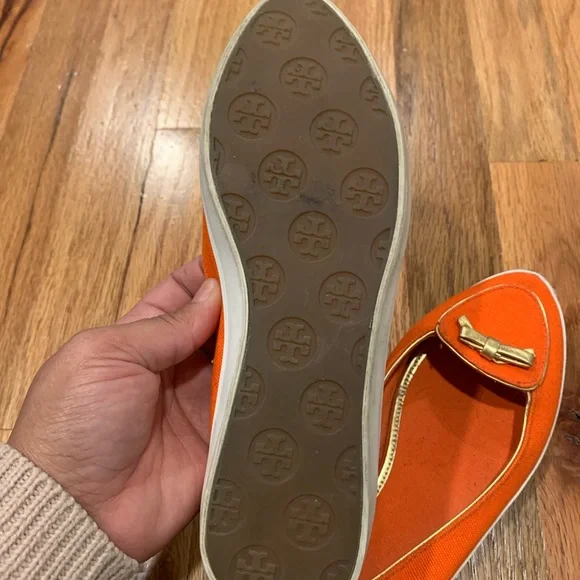 EUC TORY BURCH FLAT SHOES SZ 6.5 - Picture 4 of 6